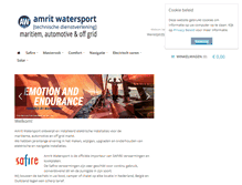 Tablet Screenshot of amritwatersport.nl